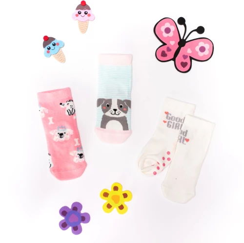 Vtex Socks Παιδικές Κάλτσες Σετ "Good Girl"