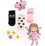 Vtex Socks Παιδικές Κάλτσες Σετ "Meow"
