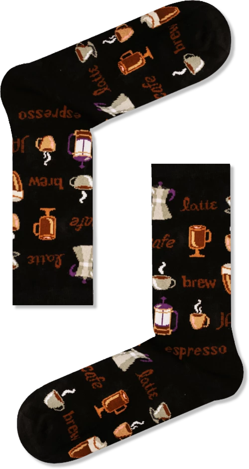 Vtex Socks Unisex Κάλτσες Μαύρες Espresso