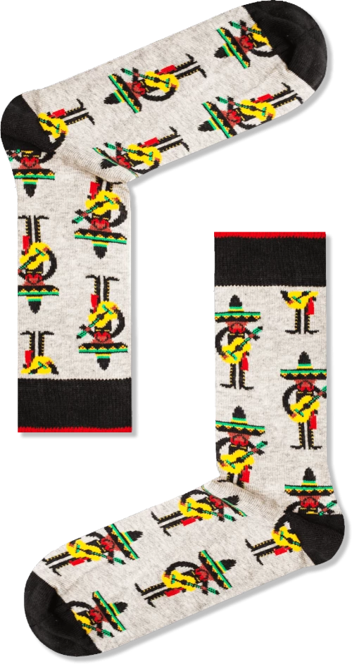 Vtex Socks Ανδρικές Κάλτσες "Mexican Guy"