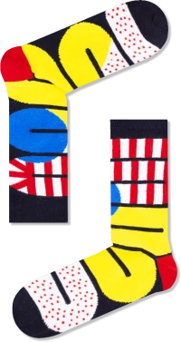 Vtex Socks Unisex Κάλτσες Snake Σκόυρο Μπλε