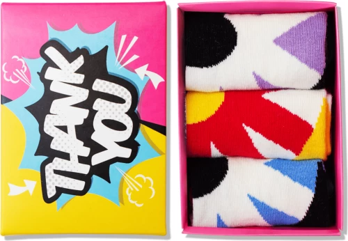 Vtex Socks Σετ Κοντές Κάλτσες με πολύχρωμο print