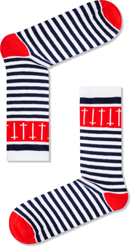 Vtex Socks Γυναικείες Κάλτσες Με Σταυρούς