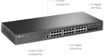 TP-LINK L2+ managed switch TL-SG3428, 24-Port Gigabit, 4x SFP, Ver. 2.0