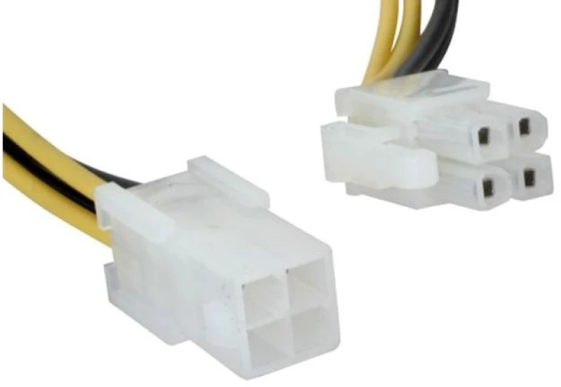 POWERTECH καλώδιο για MB 4pin αρσενικό σε 4pin θηλυκό CAB-W006, 20cm