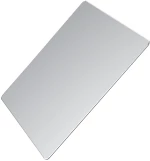 Μεταλλικό mouse pad CT-MP24-AS, 246x202x2mm, αλουμίνιο, ασημί/μαύρο