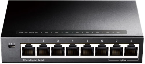 CUDY desktop switch GS108, 8-port Gigabit, 10/100/1000Mbps
