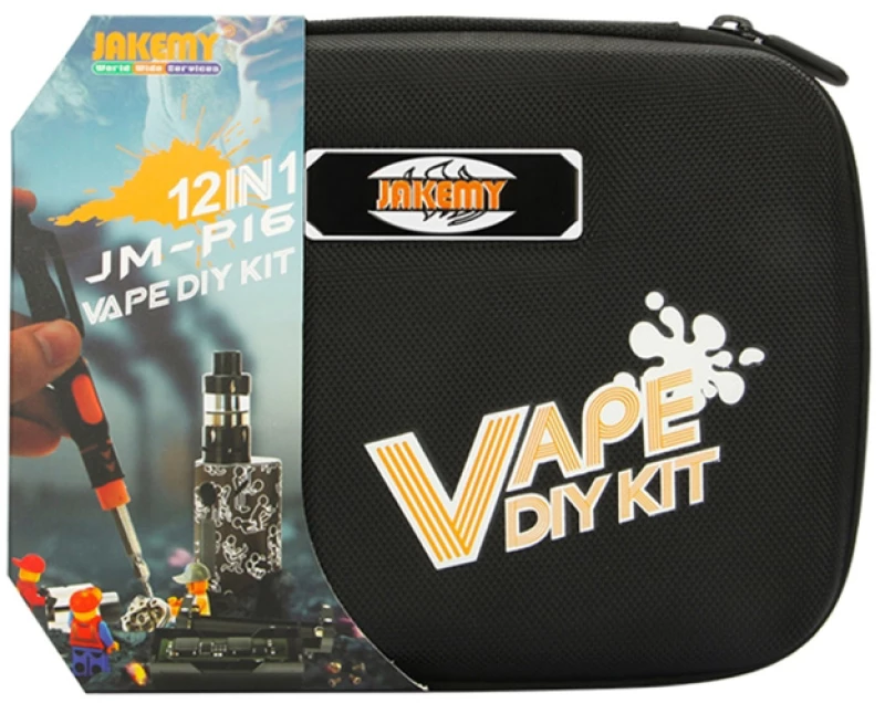JAKEMY kit επισκευής για ηλεκτρονικό τσιγάρο JM-P16  12τμχ