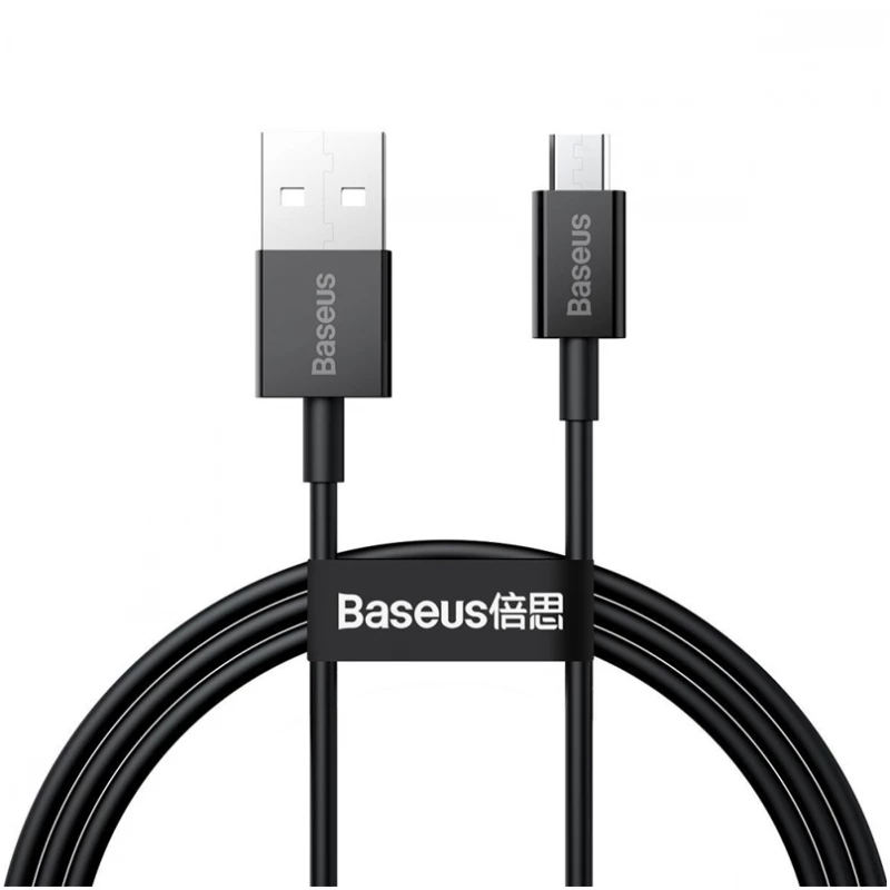 Baseus Superior Series Cable USB to micro, 2A, 1m (black)