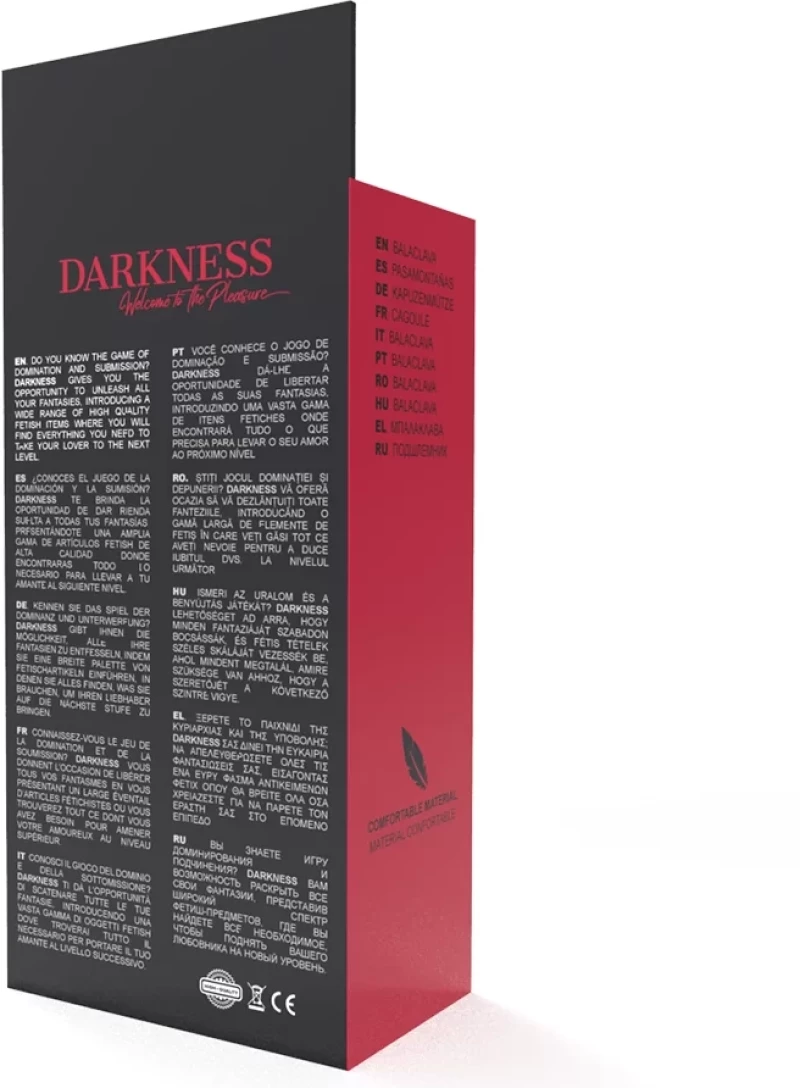 DARKNESS SUBMISSION MASK BLACK