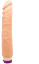 BAILE WAVES OF PLEASURE REALISTIC VIBRATING DILDO FLESH 25.5cm
