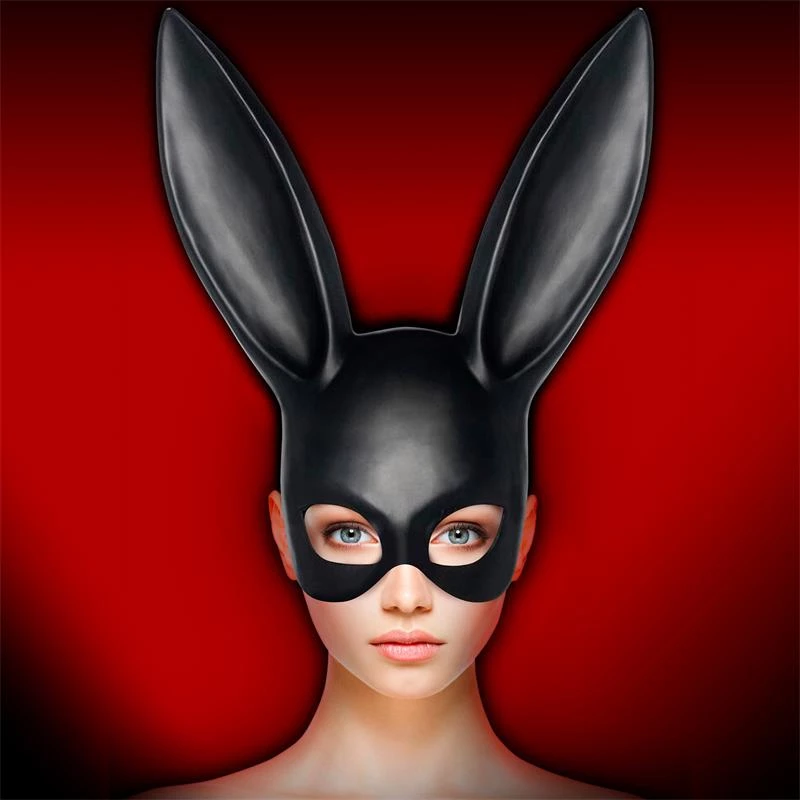 INTOYOU BDSM LINE ALLICIA BUNNY MASK BLACK