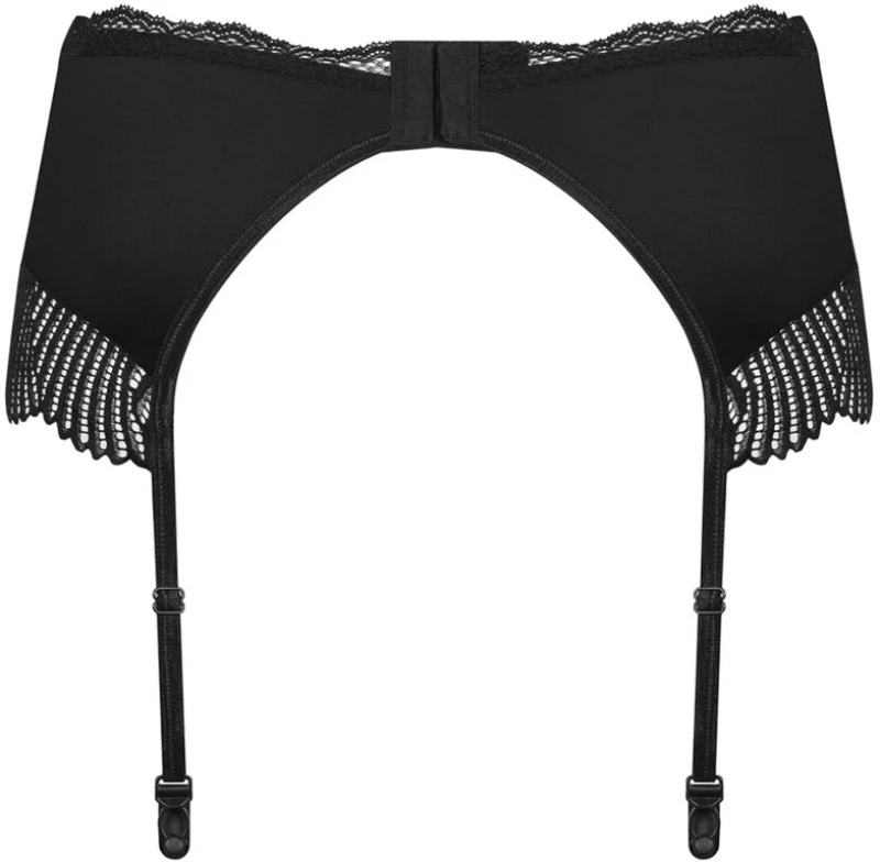 OBSESSIVE KLARITA GARTER BELT BLACK