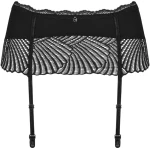 OBSESSIVE KLARITA GARTER BELT BLACK