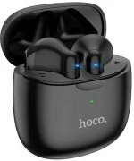 Hoco ES56 Scout Earbud Bluetooth Handsfree Ακουστικά με Θήκη Φόρτισης Μαύρα