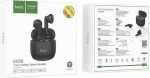 Hoco ES56 Scout Earbud Bluetooth Handsfree Ακουστικά με Θήκη Φόρτισης Μαύρα