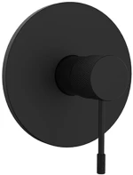 Orabella Terra 10189 Black Matt - Μικτης εντοιχισμού 1 εξοδου