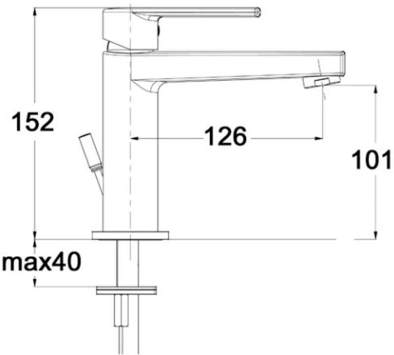 Eurorama Slot 135310 Chrome - Μπαταρία νιπτήρα