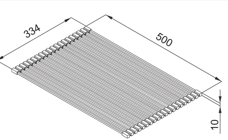 Elleci ARS023BK - Ρολο Σιλικονης 52x33