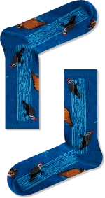 Unisex Κάλτσες μπλε Birds