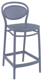 MARCEL 65εκ. ΣΚΑΜΠΟ(Σ4)DARK GREY ΠΟΛ/ΝΙΟΥ