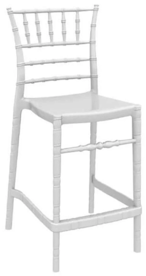 CHIAVARI 65εκ.ΣΚΑΜΠΟ(Σ4)GLOSSY WHITE