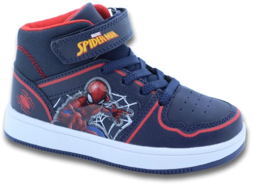 DISNEY SPIDERMAN Mid cut shoe S&T DISNEY ΜΠΛΕ
