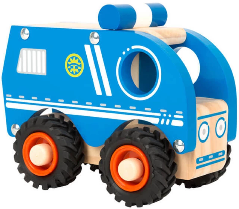 Small Foot Ξύλινο Αυτοκινητάκι Αστυνομίας