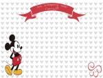 Σουπλά Βάπτισης Mickey Mouse 19033s