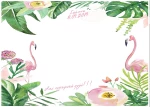 Σουπλά Βάπτισης Φλαμίνγκο (flamingo) 20042s