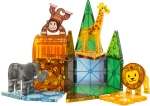 Magna-Tiles μαγνητικά Πλακίδια Clear Colors σετ 25τμχ Safari