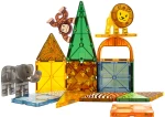 Magna-Tiles μαγνητικά Πλακίδια Clear Colors σετ 25τμχ Safari
