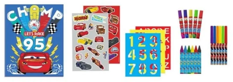 Σετ Χρωματισμού Diakakis Deluxe Cars 33x33cm 3+ Ετών 563035