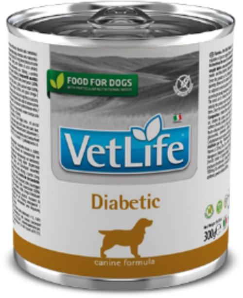 Vet Life Diabetic κονσέρβα 300gr (6 ΤΕΜΑΧΙΑ)