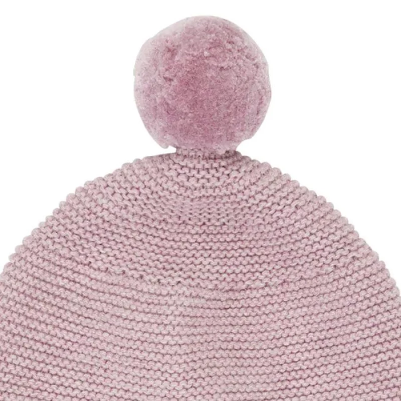 Σκουφάκι πλεκτό βρεφικό Sense Organics Rose Small 38-42εκ.