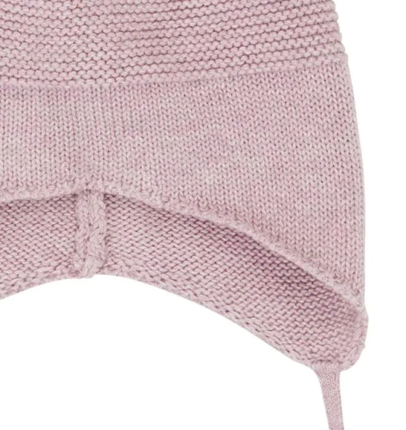 Σκουφάκι πλεκτό βρεφικό Sense Organics Rose Small 38-42εκ.