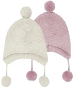 Σκουφάκι πλεκτό βρεφικό Sense Organics Rose Small 38-42εκ.