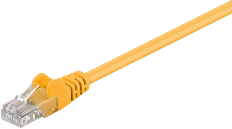 GΟOBAY καλώδιο UTP Cat 5e 68366, CCA, 27AWG, PVC, 3m, κίτρινο