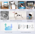 SONOFF smart κάμερα S-CAM με ηχητικό συναγερμό  1080p FHD  Wi-Fi