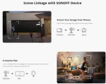 SONOFF smart κάμερα S-CAM με ηχητικό συναγερμό  1080p FHD  Wi-Fi