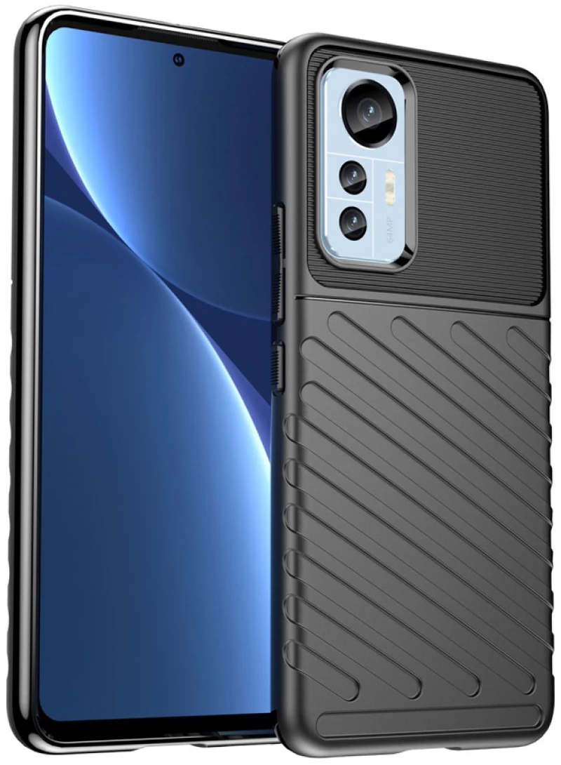 POWERTECH Θήκη Thunder MOB-1757 για Xiaomi 12/12X  μαύρη