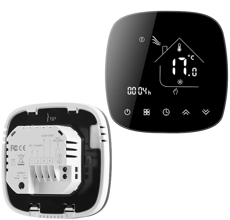 Smart θερμοστάτης αερίου BHT-001-GCLW  WiFi  μαύρος