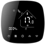 Smart θερμοστάτης αερίου BHT-001-GCLW  WiFi  μαύρος