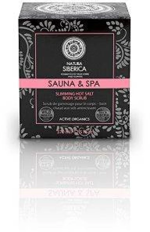 Natura Siberica | Hot Salt Scrub | Scrub για Αδυνάτισμα, Σύσφιξη & Κυτταρίτιδα | 370ml