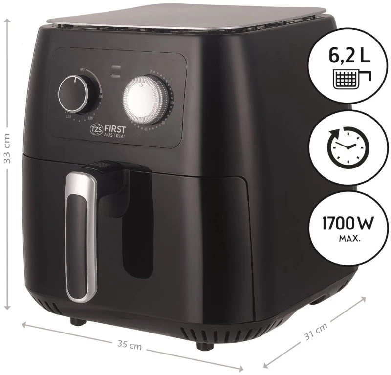 First Austria FA-5053-1 Φριτέζα αέρος χωρίς λάδι 6.2 L 1700 W