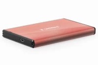 GEMBIRD USB 3.0 2.5" ENCLOSURE BRUSHED ALUMINUM PINK