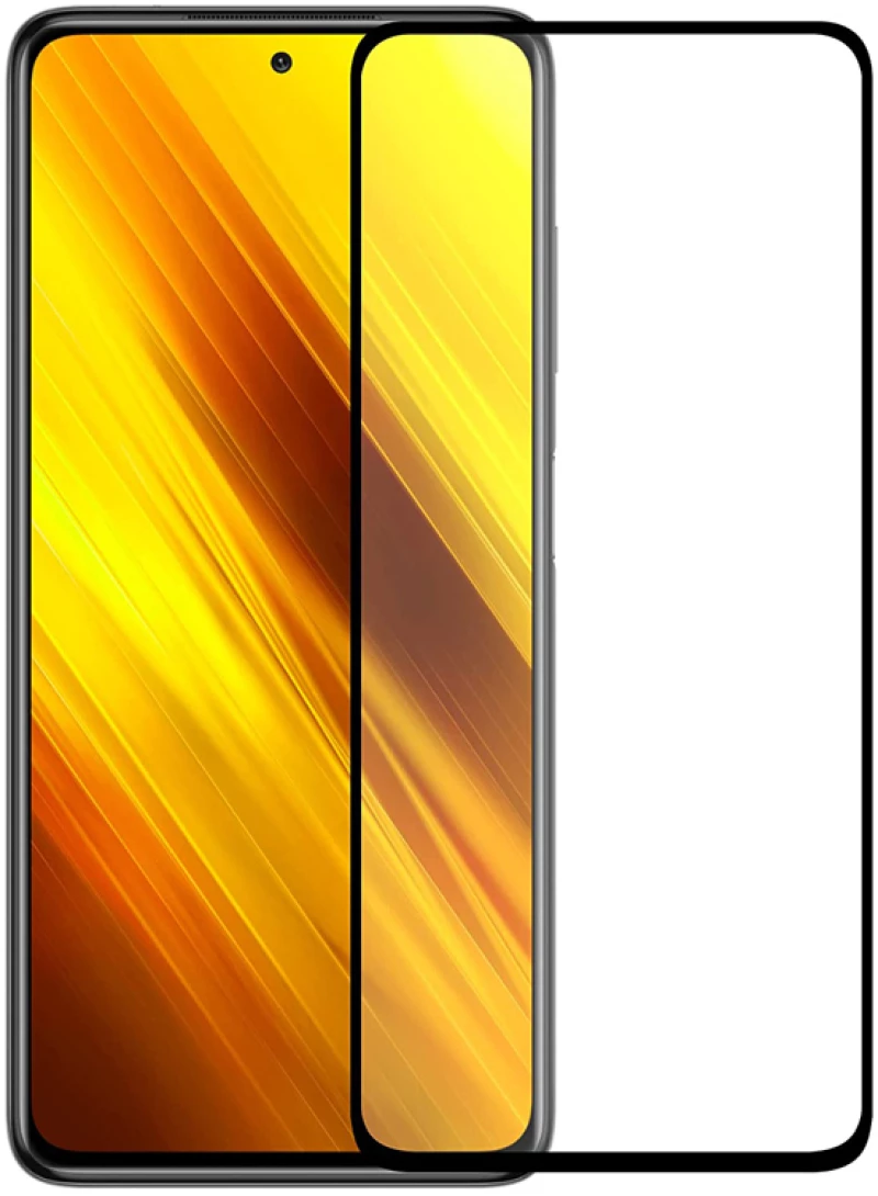 POWERTECH tempered glass 9H 5D TGC-0539 για Xiaomi Poco X3 GT, μαύρο