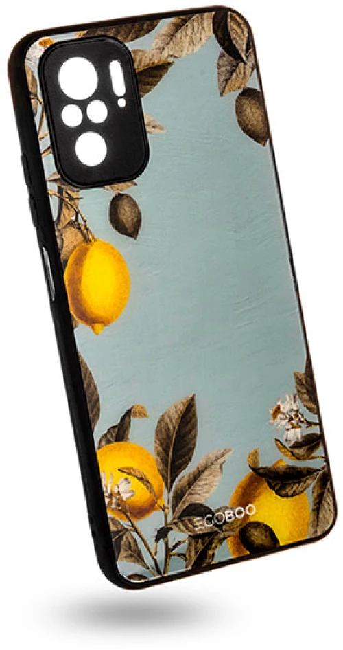 EGOBOO Case Glass TPU Lemontree (Xiaomi Redmi Note 10)