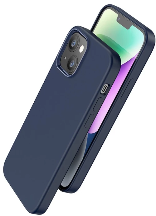 Θήκη Hoco Pure Series για Apple iPhone 14 Μπλε