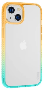 Θήκη Hoco Crystal Color Skin Feel για Apple iPhone 14 Plus Πορτοκαλί Πράσινη